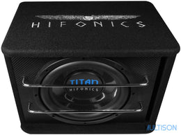 HIFONICS TS250R - Caisson de Basses Passif 25 cm Bass-Reflex 300 Watts RMS HIFONICS
