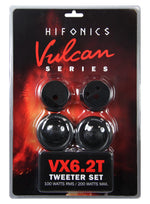 HIFONICS VX6.2T - Tweeters 25 mm Haute Précision 100 Watts RMS HIFONICS