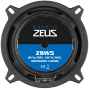 HIFONICS ZS5.2E - Kit 2 Voies 13 cm 80 Watts RMS | Sonorité Haute Performance HIFONICS