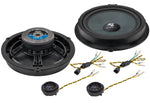 HIFONICS ZSF6.2C – Kit éclaté 16,5 cm Plug+Play pour Ford HIFONICS