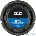 HIFONICS ZSW6 - Haut-Parleur Kickbass 16,5 cm 100 Watts RMS HIFONICS