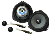 HIFONICS ZSX6.2C – Kit 2 Voies 16,5 cm Multimarques (Opel, Fiat, Dacia, etc.) HIFONICS