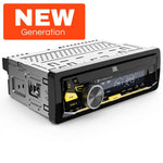 JBL Celebrity 350D – Autoradio 1 DIN Bluetooth 6.0, DAB+, USB, AUX et 6 sorties RCA 4 V JBL