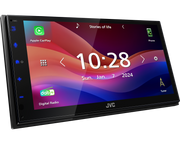 JVC KW-M595DBT – multimédia  2 DIN avec écran tactile 6,8 Apple CarPlay Android Auto JVC
