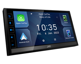 JVC KW-M785DBW – Autoradio 2 DIN 6,8” DAB+ Apple CarPlay Android Auto sans fil JVC
