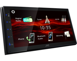 KENWOOD KW-M180DBT – Récepteur multimédia numérique 2 DIN avec écran tactile 6,8” JVC