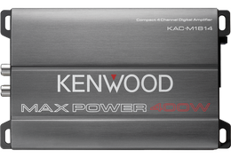 KENWOOD KAC-M1814 – Amplificateur numérique compact 4 canaux KENWOOD
