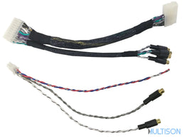 MUSWAY MPK-RCA6-PP – RCA/Cinch ISO Amplificateurs M4+/M6 MUSWAY