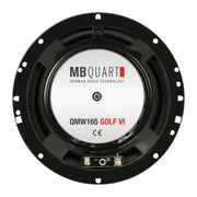MB QUART QM165 GOLF VI - Kit 2 Voies pour VW Golf VI/VII, Scirocco III, Polo 6R MB QUART