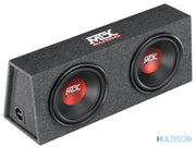 MTX RTE12x2DV – Caisson bass-reflex double 30cm 700W RMS 2Ω MTX