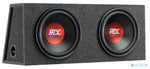 MTX RTE12x2DV – Caisson bass-reflex double 30cm 700W RMS 2Ω MTX