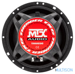 MTX TX665C – Haut-Parleurs Coaxiaux 2 Voies 16,5cm 4Ω 620 Watts MTX