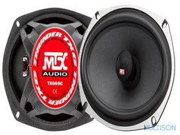 MTX TX669C – Haut-Parleurs Coaxiaux 2 Voies 16x23cm 4Ω 835 Watts MTX
