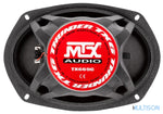 MTX TX669C – Haut-Parleurs Coaxiaux 2 Voies 16x23cm 4Ω 835 Watts MTX