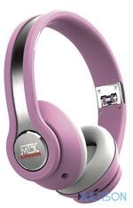 MTX iX1 Pink - Casque Hi-Fi Circum-Aural Haut-Parleurs Néodymes MTX