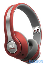 MTX iX1 Red - Casque Hi-Fi Circum-Aural Haut-Parleurs Néodymes MTX