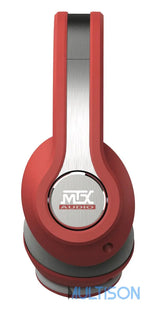 MTX iX1 Red - Casque Hi-Fi Circum-Aural Haut-Parleurs Néodymes MTX