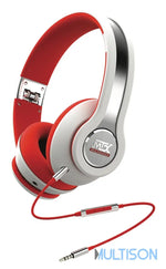 MTX iX1 White - Casque Hi-Fi Circum-Aural Haut-Parleurs Néodymes MTX