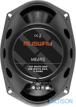 MUSWAY ME693 - Haut-parleurs triaxiaux 6x9