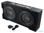 MUSWAY MF210A – Caisson Downfire Actif 25 cm avec Amplificateur Class D MUSWAY