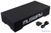 MUSWAY MF210A – Caisson Downfire Actif 25 cm avec Amplificateur Class D MUSWAY