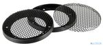 MUSWAY MGR4 - Grilles Universelles Pour Haut-Parleurs 10 cm MUSWAY
