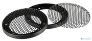 MUSWAY MGR4 - Grilles Universelles Pour Haut-Parleurs 10 cm MUSWAY