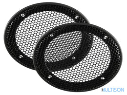 MUSWAY MGR5 – Grilles Universelles pour Haut-Parleurs 13 cm MUSWAY
