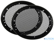 MUSWAY MGR6 – Grilles Universelles pour Haut-Parleurs 16,5 cm MUSWAY