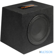 MUSWAY MR108Q – Caisson bass-reflex avec subwoofer de 20 cm MUSWAY