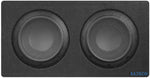 MUSWAY MR208Q – Caisson bass-reflex double subwoofers de 20 cm MUSWAY