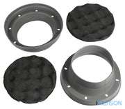 MUSWAY MSB130 Manchons en Silicone 13 cm avec Isolation Acoustique - Multison