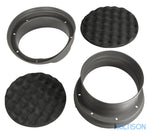 MUSWAY MSB200 Manchons en Silicone 20 cm Isolation Acoustique MUSWAY