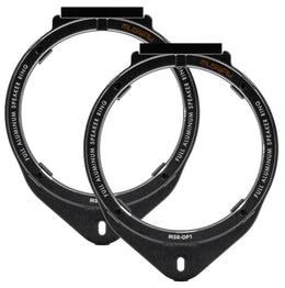 MUSWAY MSR-OP1 – Anneaux Adaptateurs Haut-Parleurs Aluminium 16,5 cm pour Opel MUSWAY