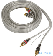 MUSWAY MW3RCA – Câble RCA Stéréo 3 mètres (99,9% OFC) MUSWAY