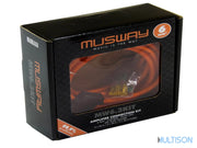 MUSWAY MW6.3KIT - Kit de cablage 6 mm² (99,9% OFC), 3 mètres MUSWAY