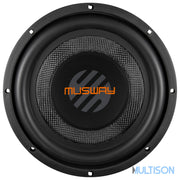 MUSWAY MWS1022 – Subwoofer 25 cm (10”) en Design Plat Multison