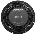 OPTION AIR-F10 D2 – Subwoofer 25 cm Flat 2+2 Ω ultra-plat OPTION