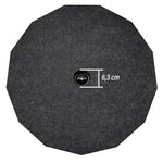 OPTION DRIVE10FLAT-BRP-D4 – Subwoofer Extra-plat pour Loge de Roue de Secours (Notrad) – 25 cm – 300 W RMS – Double Bobine 4 Ω OPTION