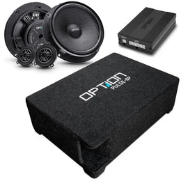 OPTION SET-101 – Système Audio Complet pour SEAT Ateca (avant 2020) | DSP + Haut-Parleurs + Subwoofer | Plug & Play OPTION