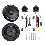 OPTION SET-105 – Kit DSP, Haut-Parleurs & Subwoofer pour Skoda Superb III | Plug & Play OPTION