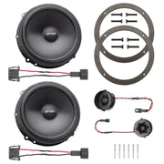 OPTION SET-108 – Kit Haut-Parleurs Avant pour Seat Leon 5F avec Insonorisation et Outils | Plug & Play OPTION