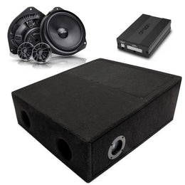 OPTION SET-120 – Fiat Ducato 9 V2 | DSP6 + Haut-parleurs + Subwoofer Rock-2 | Plug & Play OPTION