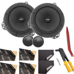OPTION SET-138 – Kit haut-parleurs avant pour Opel Vivaro B avec isolation et accessoires | Plug & Play OPTION
