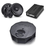OPTION SET-177 – Système DSP + Subwoofer + Haut-parleurs avant pour Skoda Octavia III | V3 | Plug & Play OPTION