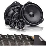 OPTION SET-204 – Kit haut-parleurs avant pour Iveco Daily VI & VII | 2 voies + Isolation | Plug & Play OPTION