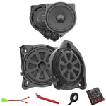 OPTION SET-300 – Kit haut-parleurs avant + subwoofers Plug & Play pour Mercedes E-Classe W213 / C238 OPTION