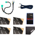 OPTION SET-313 V2 – Soundsystem complet DSP + Subwoofer + Haut-parleurs pour Fiat Ducato 9 / Boxer / Jumper OPTION