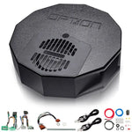 OPTION SUB-137 – Subwoofer Plug & Play Opel Astra K | Drive10 BRA Reserverad 300W RMS OPTION