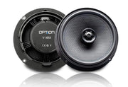 OPTION V-165X – Haut-parleurs coaxiaux Plug & Play 16,5 cm pour VW, Skoda & Seat OPTION